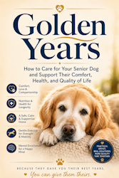 Golden Years senior dog care book cover