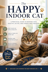 The Happy Indoor Cat book cover